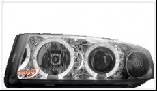 Angel Eye Scheinwerfer Seat Leon/Toledo 99-04 1M LED Standlichtringe chrome