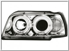 Angel Eye Scheinwerfer Renault Clio I Typ 57 90-96 chrome