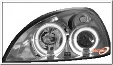 Angel Eye Scheinwerfer Renault Clio 2 Typ B MK3 01-05 chrome