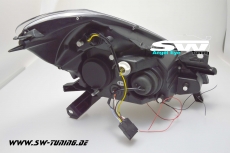 Angel Eye Scheinwerfer Renault Clio III Typ R 05-09 black