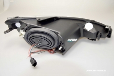 Angel Eye Scheinwerfer fr Peugeot 206 99-07 LED 2 Standlichtringe chrom