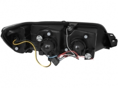 headlights Peugeot 306 97-00  1 halo rim