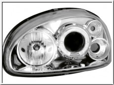 Angel Eye Scheinwerfer Opel Corsa B 3/5T 03.93-01 chrome