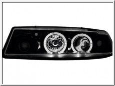 Angel Eye Scheinwerfer Opel Calibra 90-97 LED Standlichtringe black