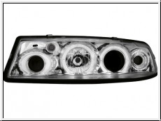 Angel Eye Scheinwerfer Opel Calibra 90-97 LED Standlichtr chrome