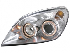Angel Eye Scheinwerfer Opel Astra H 04-09 Standlichtringe chrome