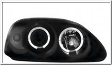 Angel Eye Scheinwerfer Honda Civic 2+5T 96-98 LED Standlichtringe black