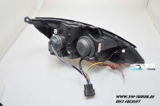 Angel Eye Scheinwerfer Ford Focus mk1 01-04 LED SLR facelift black