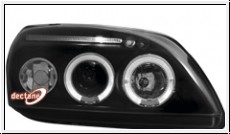 Angel Eye Scheinwerfer Ford Fiesta MK5 99-00 LED Standlichtringe