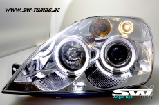 Angel Eye Scheinwerfer Ford Fiesta Mk6 JH1 JD3 02-05 LED Standlichtringe chrom