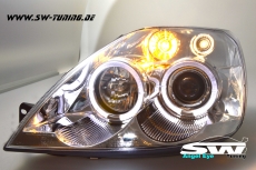 Angel Eye Scheinwerfer Ford Fiesta Mk6 JH1 JD3 02-05 LED Standlichtringe chrom