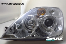 Angel Eye Scheinwerfer Ford Fiesta Mk6 JH1 JD3 02-05 LED Standlichtringe chrom