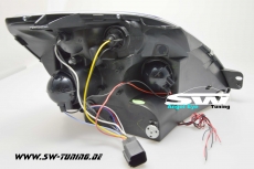 Angel Eye Scheinwerfer Ford Fiesta Mk6 JH1 JD3 02-05 LED Standlichtringe chrom