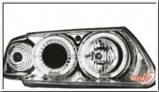 Angel Eye Scheinwerfer Citroen Saxo 96-99 Standlichtringe chrome
