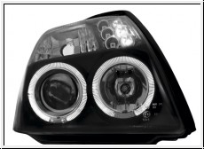 Angel Eye Scheinwerfer Citroen C2 03-08 LED 2 Standlichtringe blac