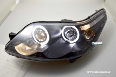 Angel Eye Scheinwerfer Citroen C4 Typ L 04-07 LED SLR/LWR-Motor black