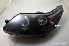 Angel Eye Scheinwerfer Citroen C4 Typ L 04-07 LED SLR/LWR-Motor black