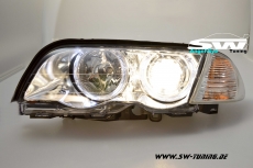 Angel Eye Scheinwerfer 3er BMW E46 Lim/Touring 98-01 LWR chrome Standlichtringe