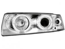 Angel Eye Scheinwerfer fr BMW E36 Coup/Cabrio 92-98 LED Standlichtringe chrome