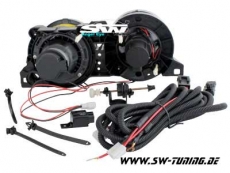 Angel Eye Scheinwerfer 3er BMW E30 89-91 Standlichtringe black