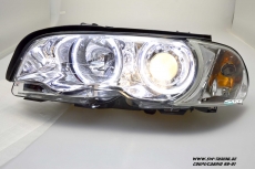 Angel Eye Scheinwerfer BMW E46 Coup/Cabrio 98-01 HIgh LED SLR chrome