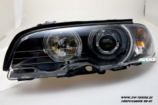 Angel Eye Scheinwerfer BMW E46 Coup/cabrio 98-01 High LED SLR black