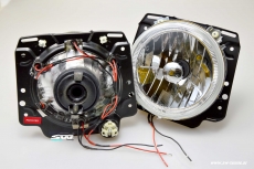Angel Eye Scheinwerfer fr VW Golf II 83-91 chrom