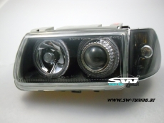 Angel Eye Scheinwerfer VW Polo 6N 95-98 Standlichringe/LWR black