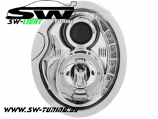 SW-Light headlights Mini R50/R52/R53 01-04 LED positionslight chrome