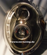 SW-Light headlights Mini 01-04 LED positionslight black