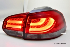 SW-Celis LED Rckleuchten VW Golf VI 08-12 red/smoke Lightbar