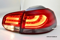 SW-Celis LED Rckleuchten VW Golf VI 08-12 red/smoke Lightbar