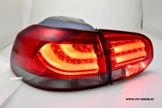 SW-Celis LED Rckleuchten VW Golf VI 08-12 red/smoke Lightbar