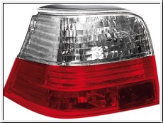Rckleuchten VW Golf 4 bj97-04 red/crystal