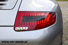 LED taillights for Porsche 911 / 997 04-08 red/smoke