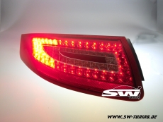 LED taillights for Porsche 911 / 997 04-08 red/crystal