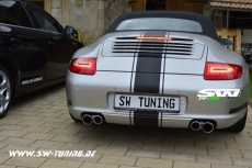 LED taillights for Porsche 911 / 997 04-08 red/crystal