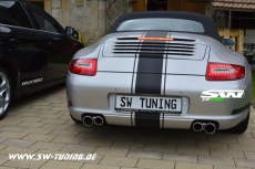 LED taillights for Porsche 911 / 997 04-08 red/crystal