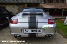 LED taillights for Porsche 911 / 997 04-08 red/crystal