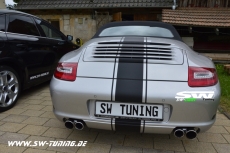 LED taillights for Porsche 911 / 997 04-08 red/crystal