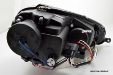SW-DRL Scheinwerfer fr VW Golf 5 LED Tagfahrlicht R87 black