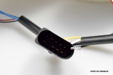 SW-DRL Scheinwerfer fr VW Golf 5 LED Tagfahrlicht R87 black