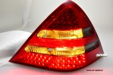 SW-Light LED Rckleuchten fr Mercedes Benz SLK R170 96-04 red/smoke