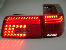 SW-Light taillights for BMW E39 Touring 97-04 red/crystal