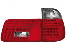 SW-Light taillights for BMW E39 Touring 97-04 red/crystal