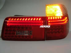SW-Light taillights for BMW E39 Touring 97-04 red/crystal