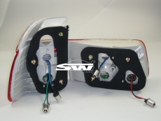 SW-Light taillights for BMW E39 Touring 97-04 red/crystal