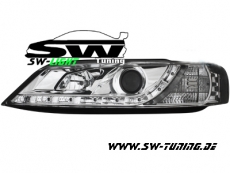 SW-Light Scheinwerfer Opel Vectra B 99-02 Facelift LED Standlicht chrome