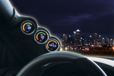 Zusatzinstrument KFZ Halterung Einbauhalter A-Sule 2-Loch Unive