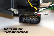 SW-DRL Scheinwerfer AUDI A3 8P 03-08 LED Tagfahrlicht black